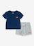 Set of LEVI'S® Batwing T-shirt + short navy blue 