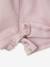 Short cotton and lyocell dungarees for babies lilac 