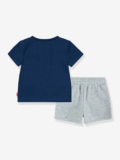 Set of LEVI'S® Batwing T-shirt + short navy blue 