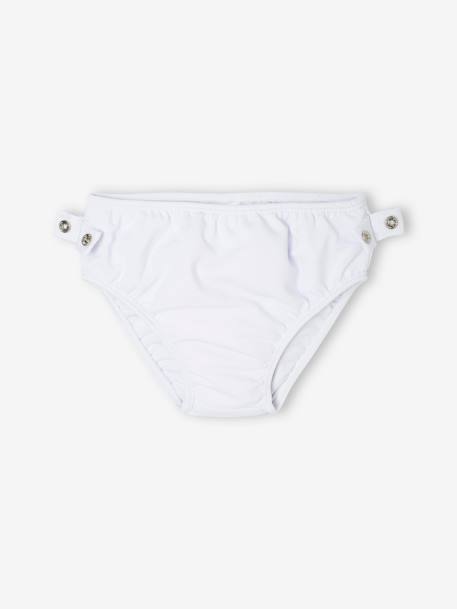 UV-Protection Swimsuit with Integrated Nappy, for Baby Girls coral 