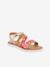 Pair of Sandals for Children, Iogym LES TROPEZIENNES® BY M. BELARBI rose 