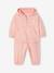 Sports Combo: Zipped Hoodie & Bottoms, for Babies pale pink 