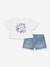 Set of LEVI'S® top and short for babies white 