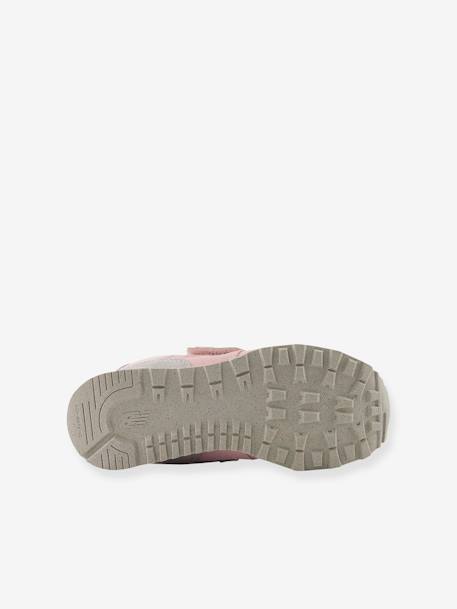 Hook-&-Loop Trainers for Kids, PV574BKM NEW BALANCE® rose 