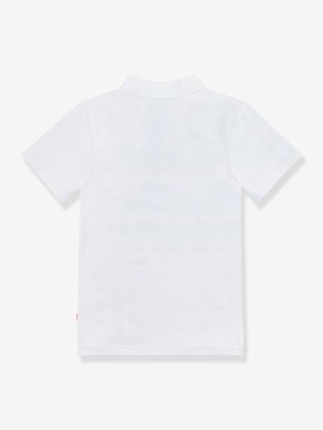 Polo shirt LEVI'S boy's short sleeves navy blue+white 