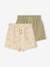 Pack of 2 jungle baby shorts khaki 