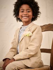 Boys-Occasion Wear Cotton/Linen Jacket for Boys