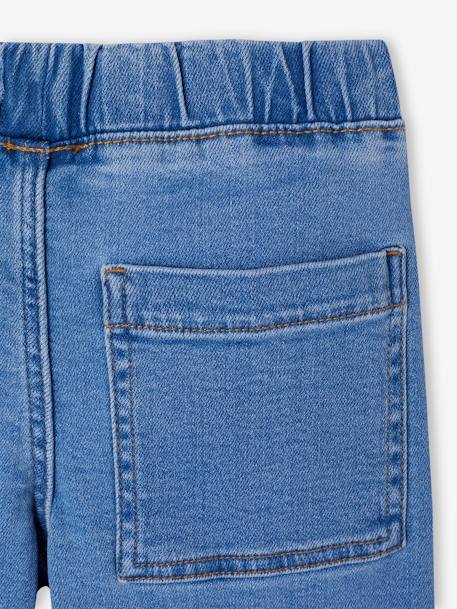 Girls' denim jeggings deep blue+denim grey+light blue+medium blue 