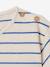 Honeycomb sleepsuit set, T-shirt and shorts ecru 
