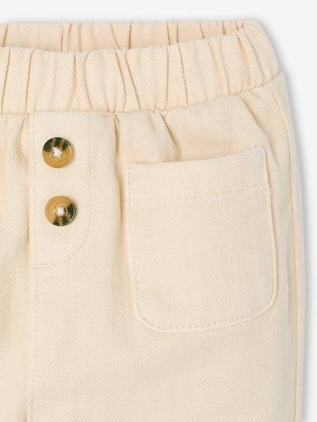 Trousers with Elasticated Waistband for Babies caramel+vanilla 