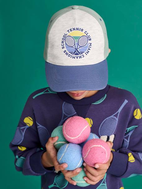 'Miami Tennis Club' Cap for Boys blue 