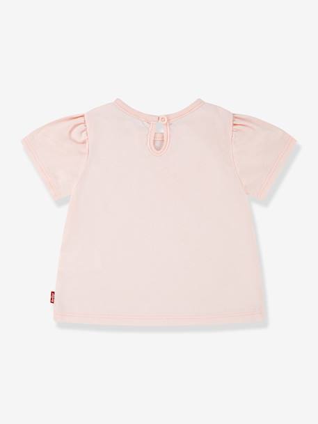 Smocked LEVI'S® baby t-shirt rose 