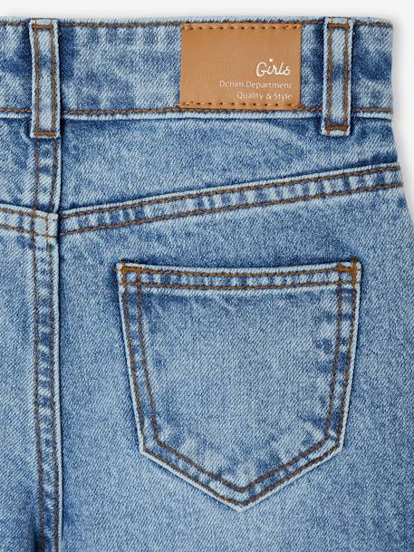 Wide-Leg MorphologiK Jeans for Girls, Medium Hip deep blue+denim grey+light blue+medium blue 