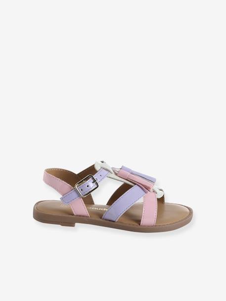 Open-Toe Sandals for Children, Designed for Autonomy multicoloured 