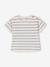 Honeycomb sleepsuit set, T-shirt and shorts ecru 