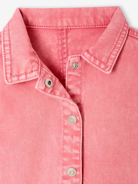 Twill Jumpsuit for Babies sweet pink 