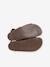 Leather Hook-&-Loop Sandals for Children camel 