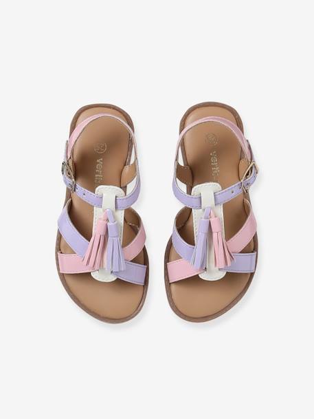 Open-Toe Sandals for Children, Designed for Autonomy multicoloured 