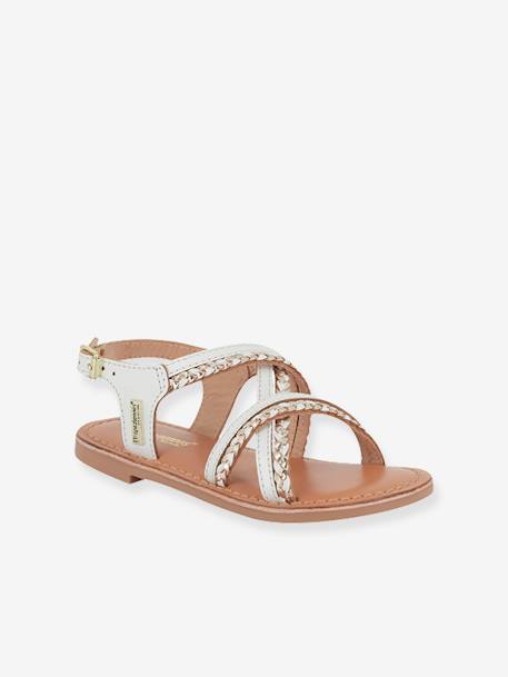 Bomongo Sandals, LES TROPEZIENNES® brown+white 