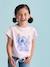 Short Sleeve T-Shirt with Knot, 'Good day' Disney® Stitch soft lilac 