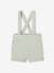 Occasion Wear Outfit: Shirt & Shorts for Babies beige+sage green 