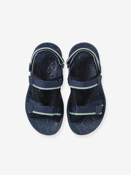 Hook-&-Loop Sandals for Children navy blue 