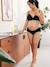 Padded, Non-Wired Nursing Bra in Organic Cotton* black 