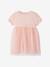Occasion Wear Dress in Tulle & Glitter, for Babies pale pink 
