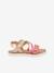 Pair of Sandals for Children, Iogym LES TROPEZIENNES® BY M. BELARBI rose 