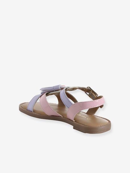 Open-Toe Sandals for Children, Designed for Autonomy multicoloured 