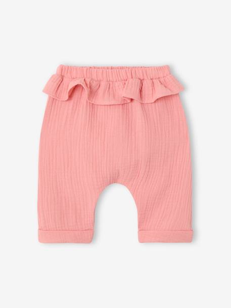Newborn sleepsuit and trousers set rose 