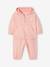 Sports Combo: Zipped Hoodie & Bottoms, for Babies pale pink 