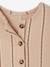 Striped Fancy Knit Jumpsuit for Babies sandy beige 