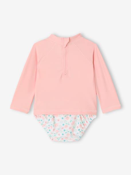 2-Piece UV-Protective Swimsuit for Baby Girls, Disney® Marie of the Aristocats rose 