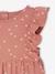 Frill-Sleeved Playsuit for Babies, Basics ecru+rose 