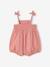 Playsuit with Smocked Bloomers for Babies rose 