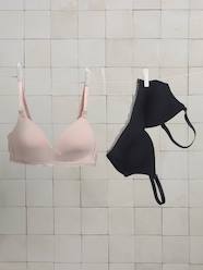 Maternity-Lingerie-Bras-2 Non-Wired Nursing Bras in Bamboo Viscose