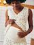 Printed Organic Cotton* Short Pyjamas, Maternity & Nursing ecru 