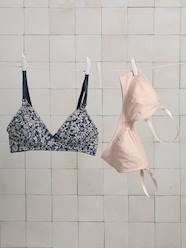 Maternity-Lingerie-Pack of 2 Non-Wired Nursing Bras in Organic Cotton*