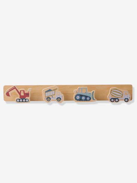 Coat hook with 4 hooks - VEHICLES multicoloured 