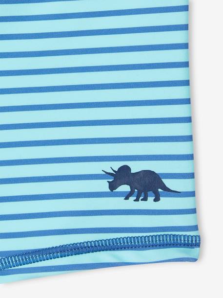 Pack of 2 Swim Boxers for Boys turquoise 