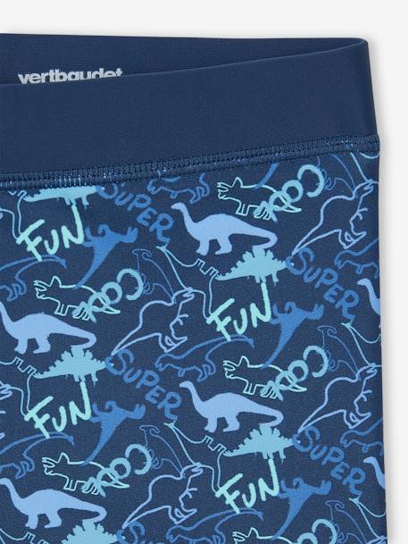 Pack of 2 Swim Boxers for Boys turquoise 