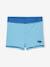 Pack of 2 Swim Boxers for Boys turquoise 