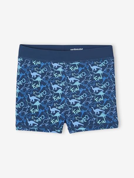 Pack of 2 Swim Boxers for Boys turquoise 