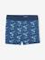 Pack of 2 Swim Boxers for Boys turquoise 