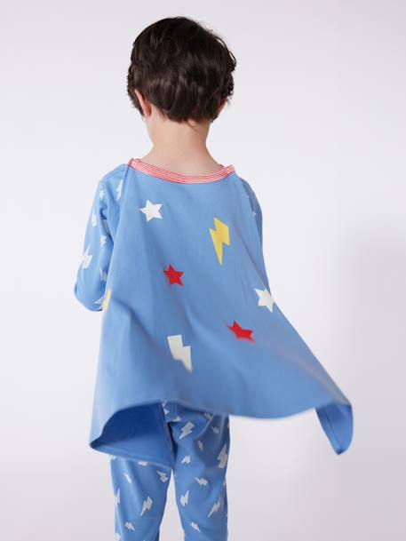 Superhero/Heroine Fancy Dress Pyjamas, PETIT BATEAU blue 