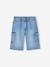 Skater Shorts, JONEN bleached denim+denim grey 