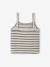 Fancy Knit Strappy Top for Girls, JONEN black+striped black 