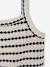 Fancy Knit Strappy Top for Girls, JONEN black+striped black 