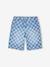 Loose-Fit Gingham Bermuda Shorts, JONEN bleached denim 